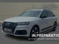 Used Audi Q7 Black Edition 286 HP (210 kW) 2018 White SUV