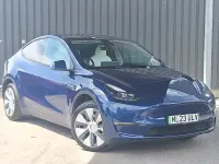 Used Tesla Model Y Long Range AWD 11 kW (15 HP) 2023 Blue SUV