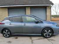 Used Nissan Leaf N-Connecta 110 kW (150 HP) 2020 Grey Hatchback