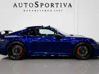 Used Porsche 992 480 HP (353 kW) 2022 Blue Coupe