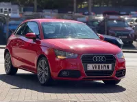 Begagnad Audi A1 Sport 2011 Röd Halvkombi