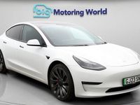 Used Tesla Model 3 Performance 461 kW (627 HP) 2023 White Sedan