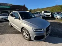Used Audi Q3 S-Line 150 HP (110 kW) 2015 Silver SUV