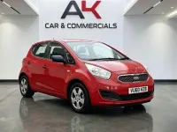 Used Kia Venga 89 HP (65 kW) 2010 Red Hatchback