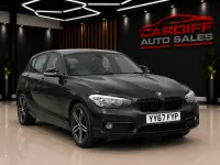 Used BMW 116 Sport Line 2017 Black Hatchback