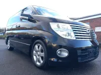 Used Nissan Elgrand 2005 Black MPV