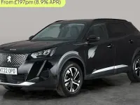 Used Peugeot 2008 Allure Premium 131 HP (96 kW) 2022 Black SUV