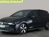 Used VW Golf VIII GTD 200 HP (147 kW) 2023 Black Hatchback