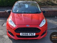 Used Ford Fiesta Zetec 140 HP (102 kW) 2016 Red Hatchback