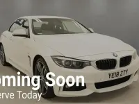 Used BMW 430 Cabriolet M Sport 258 HP (189 kW) 2018 White Cabriolet