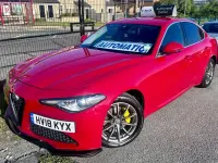 Used Alfa Romeo Giulia 2018 Red Sedan