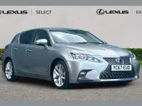Used Lexus CT200h Luxury Line 134 HP (98 kW) 2017 Silver Hatchback
