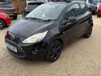 Used Ford Ka Zetec 69 HP (50 kW) 2016 Black Hatchback