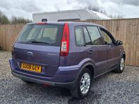 Used Ford Fusion Zetec 101 HP (74 kW) 2008 Purple Hatchback