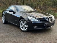Used Mercedes SLK200 2008 Black Cabriolet