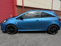 Used Vauxhall Corsa Edition 75 HP (55 kW) 2016 Blue Hatchback