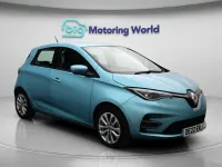 Used Renault Zoe Iconic 100 kW (136 HP) 2021 Blue Hatchback