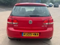 Usado VW Golf VI SE 2009 Vermelho Citadino