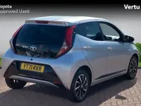 Used Toyota Aygo Trend 72 HP (52 kW) 2021 Silver splash (metallic paint) Hatchback