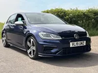 Used VW Golf VII R 300 HP (220 kW) 2019 Blue Hatchback