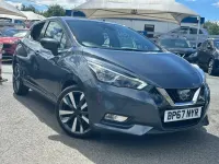 Used Nissan Micra Tekna 90 HP (66 kW) 2017 Grey Hatchback