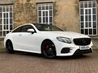 Used Mercedes E220 AMG Line Premium 2018 White Coupe