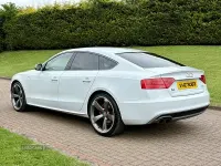 Used Audi A5 S-Line 2014 White Coupe