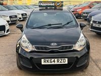 Used Kia Rio 2014 Black Hatchback