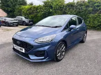 Used Ford Fiesta ST-Line 125 HP (91 kW) 2022 Blue Hatchback
