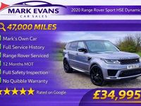 Used Land Rover Range Rover Sport HSE Dynamic 306 HP (225 kW) 2020 Grey SUV