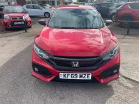 Used Honda Civic Sport 126 HP (92 kW) 2019 Red Hatchback