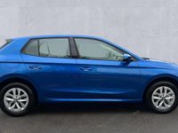 Used Skoda Fabia SE 80 HP (58 kW) 2025 Race blue metallic Hatchback