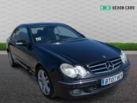 Used Mercedes CLK220 Avantgarde 2007 Black Coupe