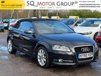 Used Audi A3 Cabriolet Sport 2010 Black Cabriolet