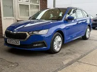 Used Skoda Octavia SE Technology 150 HP (110 kW) 2023 Blue Estate