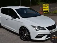 Used Seat Leon CUPRA 290 HP (213 kW) 2020 White Hatchback