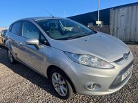 Used Ford Fiesta Zetec 96 HP (70 kW) 2010 Silver Hatchback