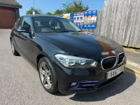 Used BMW 116 Sport Line 2017 Black Hatchback