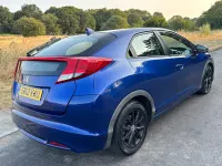 Used Honda Civic ES 150 HP (110 kW) 2012 Blue Hatchback