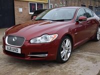 Begagnad Jaguar XF Portfolio 2011 Röd Sedan