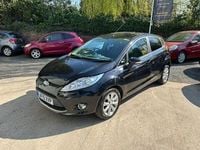 Used Ford Fiesta Zetec 82 HP (60 kW) 2010 Black Hatchback