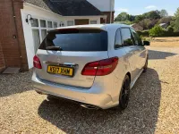 Used Mercedes B180 AMG Line Premium 109 HP (80 kW) 2017 Silver Hatchback