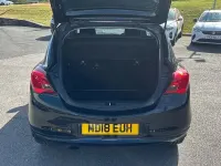 Used Vauxhall Corsa Edition 150 HP (110 kW) 2018 Black Hatchback