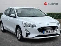 Używany Ford Focus Titanium 125 KM (91 kW) 2018 Biały Hatchback