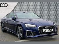 Used Audi A5 S-Line 200 HP (147 kW) 2023 Blue Coupe