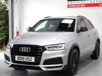 Used Audi Q3 Black Edition 150 HP (110 kW) 2019 Silver SUV