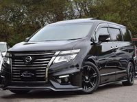 Used Nissan Elgrand 2015 Metallic black MPV