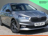 Used Skoda Fabia Design Edition 85 HP (62 kW) 2025 Graphite grey metallic black magic pearl effect Hatchback