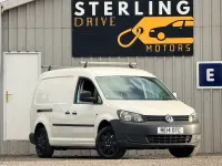 Used VW Caddy Startline 102 HP (75 kW) 2014 White MPV