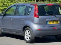 Used Nissan Note Acenta 110 HP (80 kW) 2007 Grey Hatchback